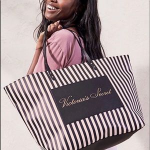 Victoria Secret Tote Bag (striped)